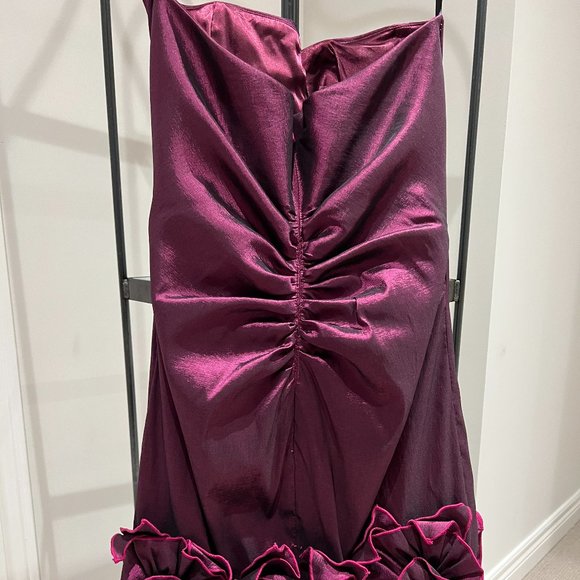 Iridescent Taffeta party dress - Picture 4 of 4
